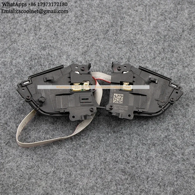 Steering Wheel Button Cover Trim 5G0959442AB For VW Golf 7 MK7 Jetta ACC