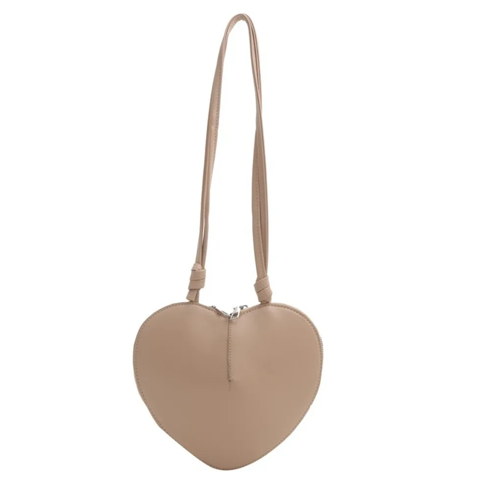 

Сумка в форме сердца из искусственной кожи, универсальный дизайн, уникальный дизайн, сумка на одно плечо, модный стиль, многофункциональная сумка в форме сердца