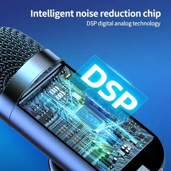 Professional Wired Condenser conference Microphone gooseneck desktop High voice quality Mic Computer Gaming USB Microphone 3