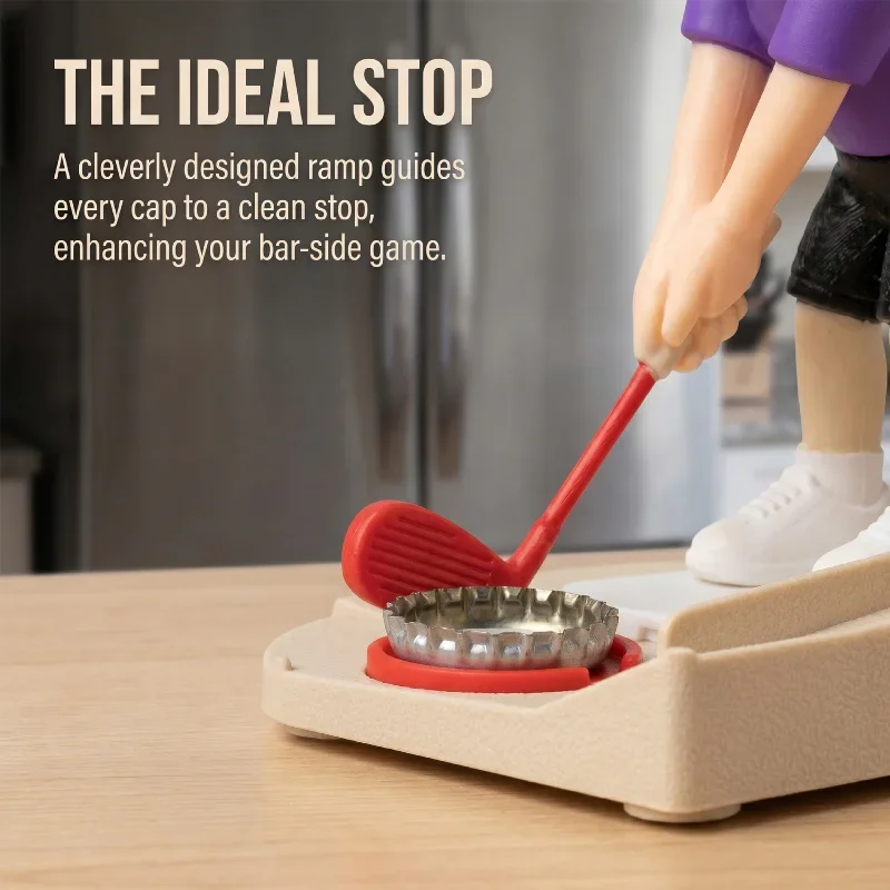Golfer Doll Beer Bottle Opener And Bottle Cap Collection Trough Cap Home Bar Decor Gift Kitchen Gadgets For Golf Lovers