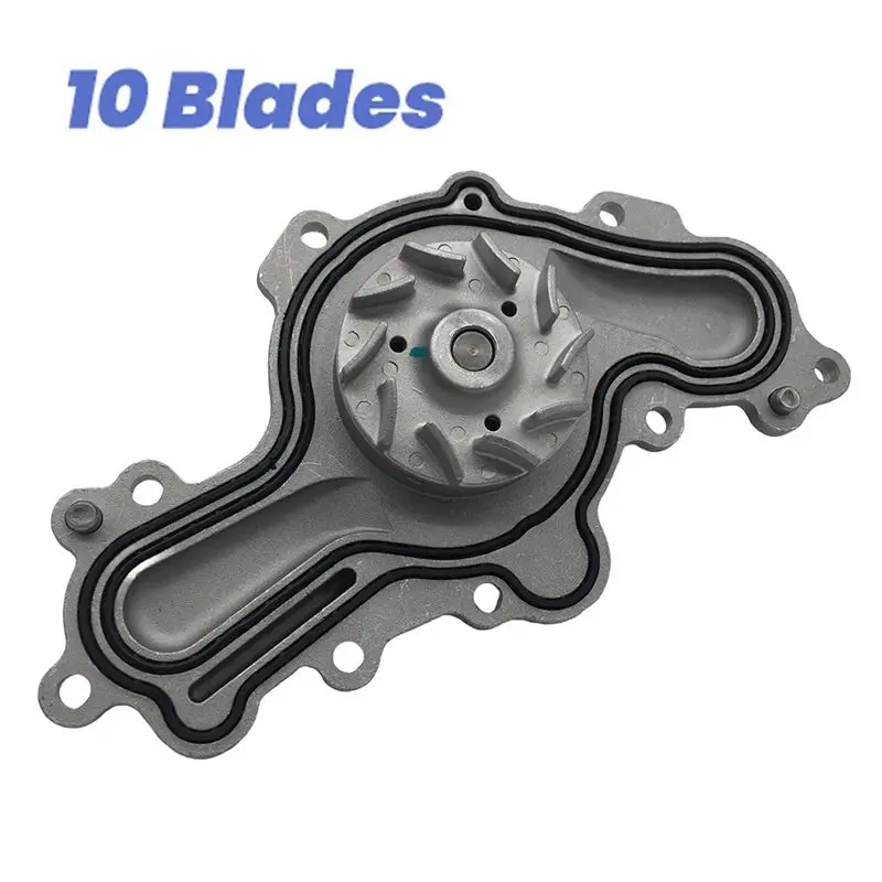 AEA7-محرك مضخة مياه التبريد 10 شفرات DG1Z-8501-D لفورد إيدج اكسبلورر توروس لينكولن 3.5L 2011-2016 AT4Z8501B DG1Z8501D #3