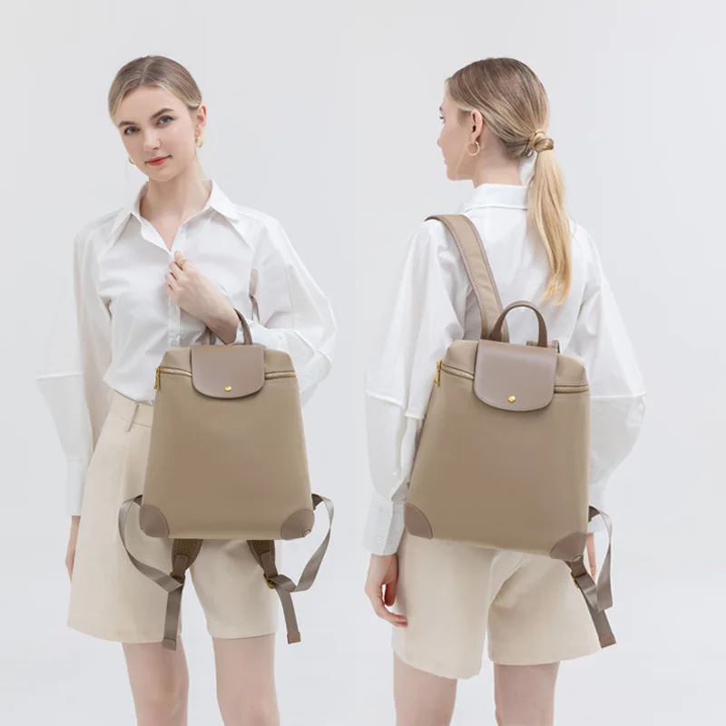 Women's Large Capacity Backpack Foldable Lightweight Casual Daypack Waterproof Travel Bag School Backpack For Ladies
