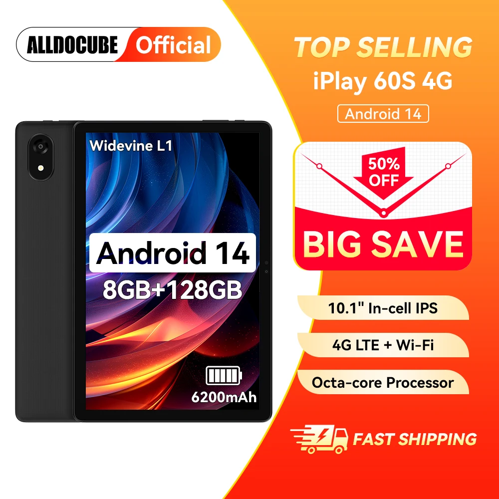 Alldocube iplay 60S 4G-LTE/WiFi Version 10.1