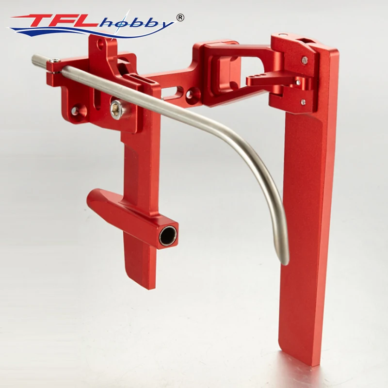 

TFL 160mm Combination Rudder 6.35mm Shaft Axis Bracket Water Absorbing Integrated Rudder,Strut with fin for RC Boat
