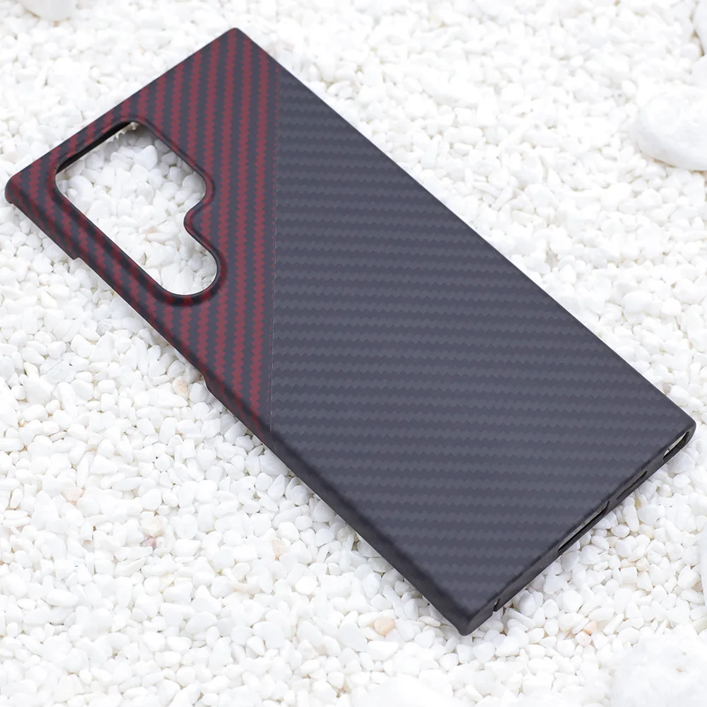 

Suitable for S24ultra aramid fiber mobile phone case Carbon fiber S23U protective case
