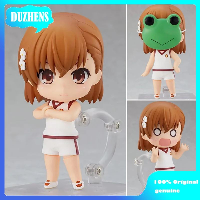 Toaru Kagaku No Railgun Misaka Mikoto #1610 Q version figma PVC Action Figure Anime Figure Model Toy Figure Collection Doll Gift