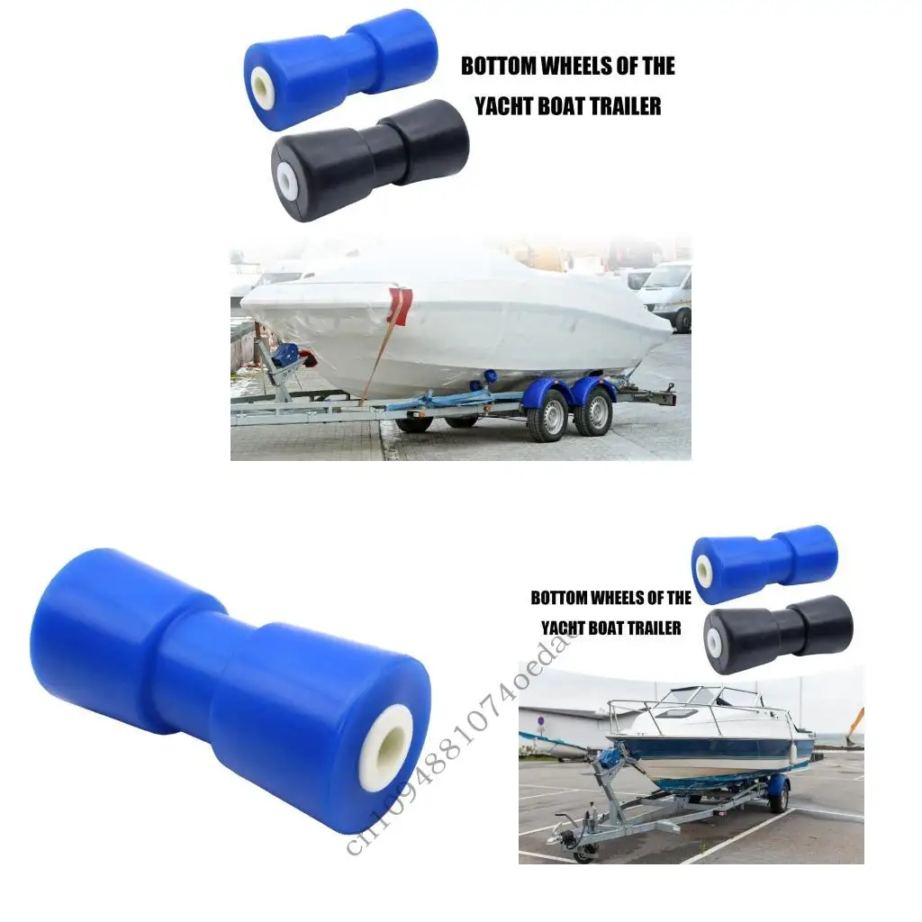 

Boat Trailer Roller Assembly Blue Rolling Tool for Ship Motorboat Boats 8Inch