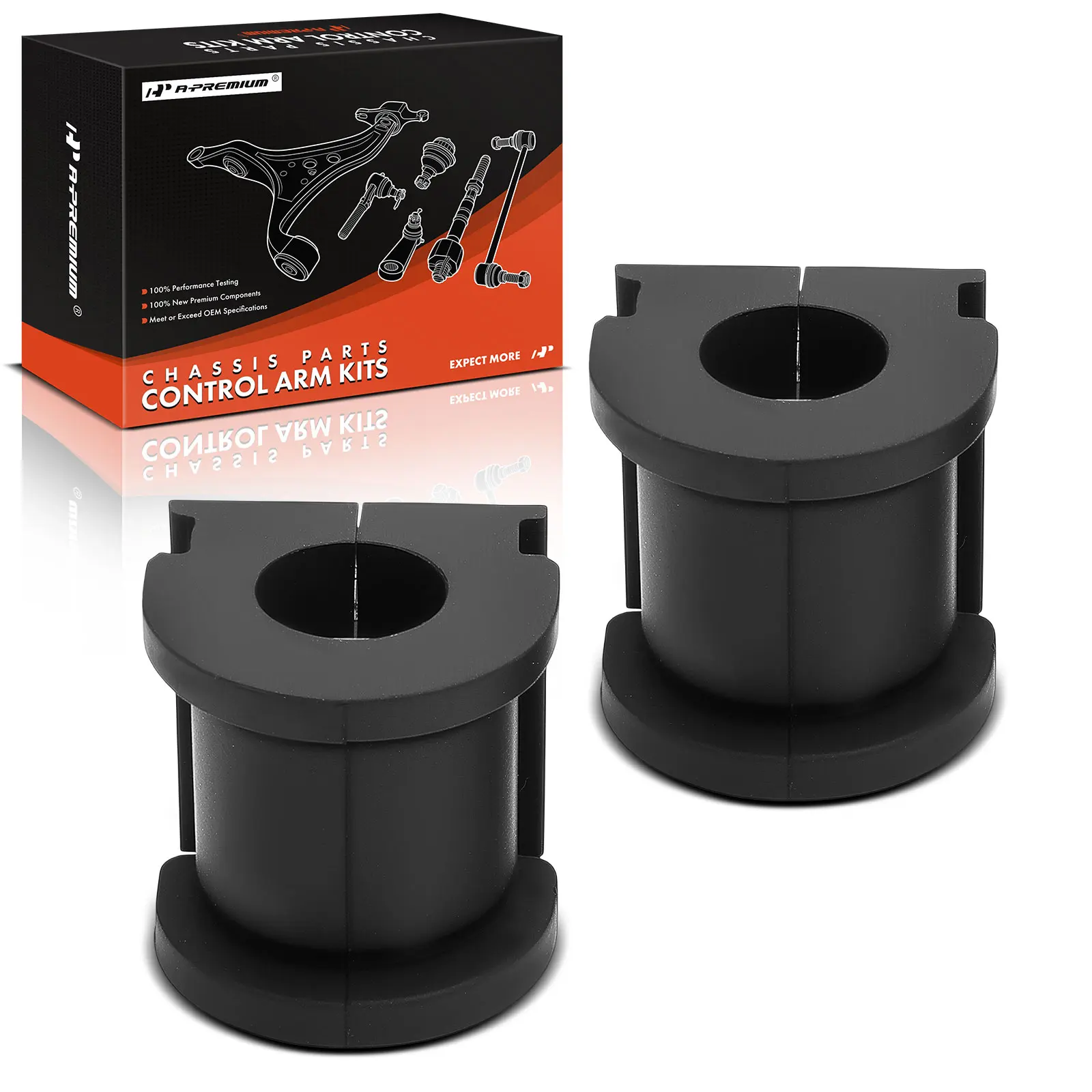 A-Premium 2x Rear To Frame Stabilizer Bar Bushing for Suzuki Aerio 2002 2003 2004 2005 2006 2007 Esteem 1995 1996 1997 1998 1999 2000 2001 2002
