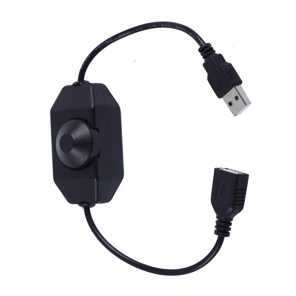 5V DC LED switch dimmer USB light bar brightness adjustment switch line