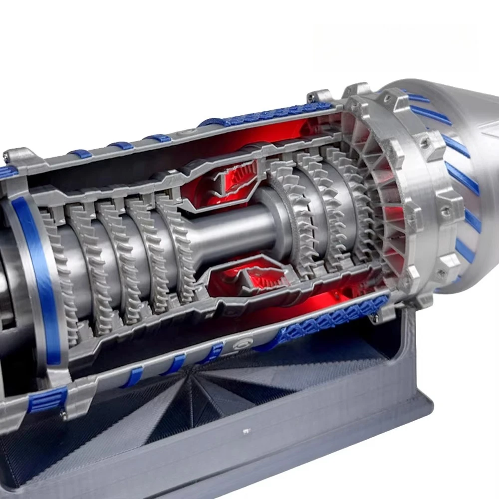 China Luchtvaart Fan Hardcore Model J-35A Fighter Turbojet Engine Air Show Limited Model