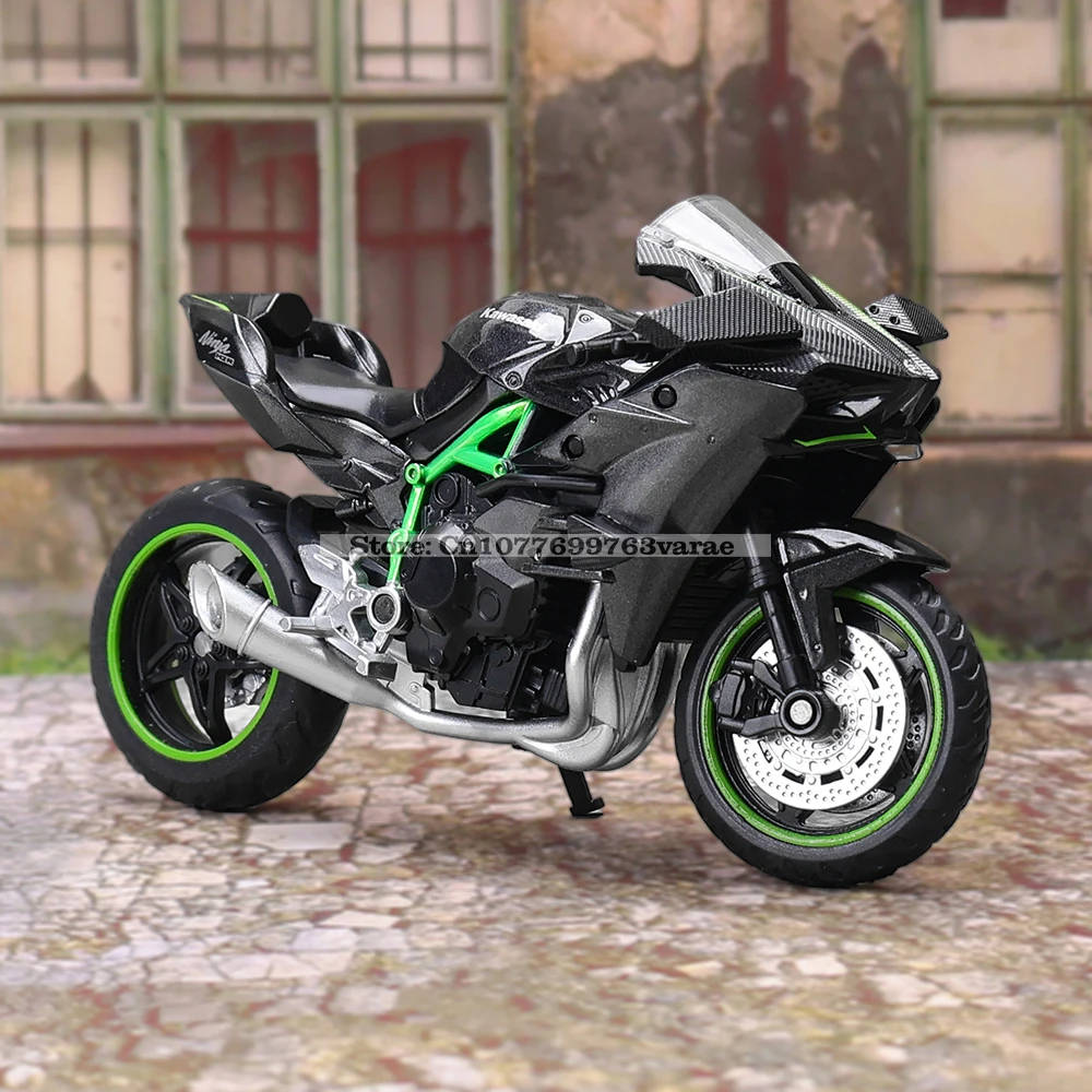 MSZ 1:18 Kawasaki Ninja H2R GSX-R1000 YAMAHA YZF-R1 Classique Moto Leges Modèle Alliage Die Considérant Voiture Jouet Cadeaux