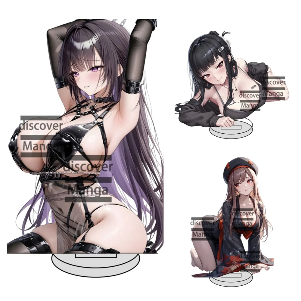 

15CM HOT Anime sexy Blue Archive Acrylic Stand Model Cosplay Characters Ornament Accessories Good Collection Gifts