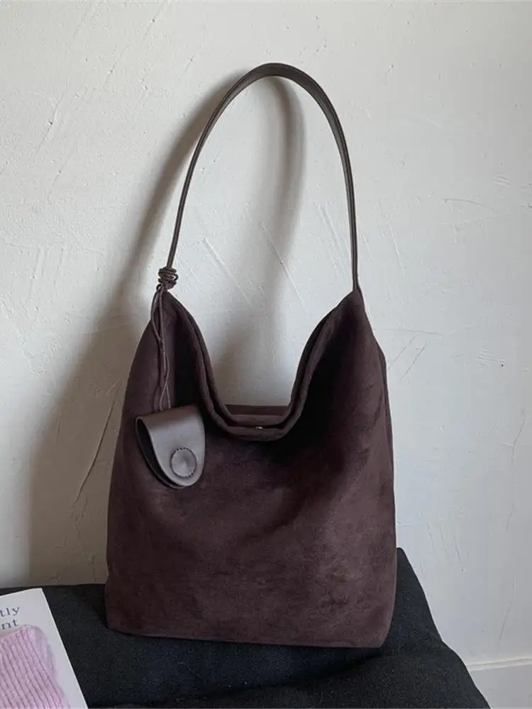 

Retro Matte Large Women's oulder Bag 2025 New Autumn Winter High Capaci Commuter Tote Bag Urban mat Sle Nylon Li...