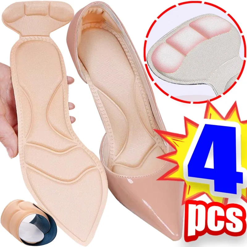 

Memory Foam Insoles High Heel Anti Slip Shoe Pads Cuttable Feet Care Cushion Orthopedic Shoes Liners Relieve Pain Foot Accessory