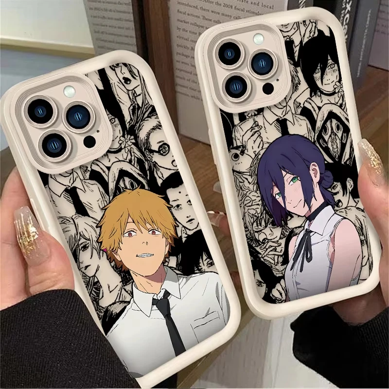 Funda de silicona suave Chainsaw Man Denji Reze para OnePlus 15 13 13T 12 12R 11 11R 10R 8T Nord CE Ace 2 3 4 5 6 Lite 4G 5G