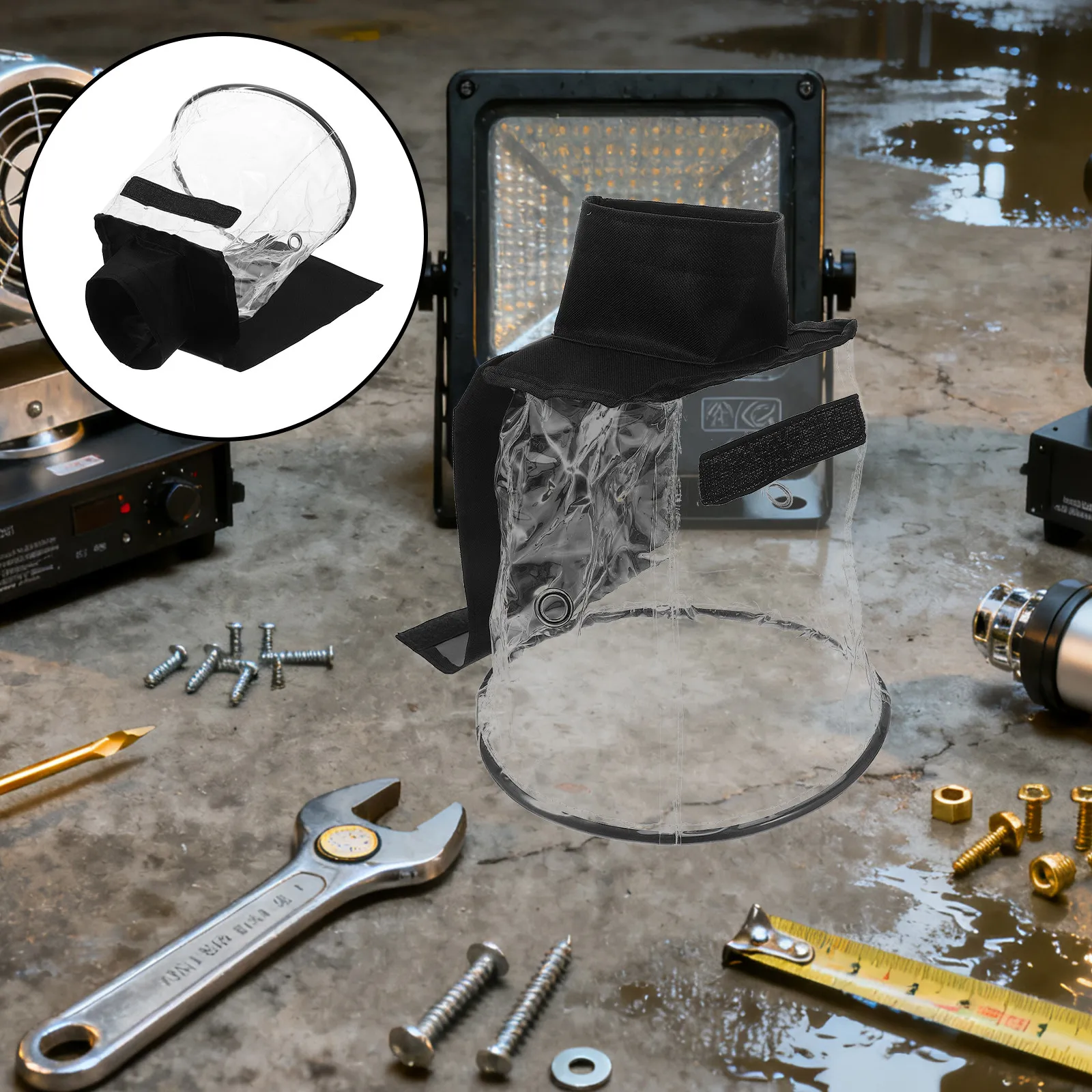 

Stage Lights Rain Cover Waterproof Protection for LED Par and Moving Head Lights Outdoor Use All Weather Resistant Shield