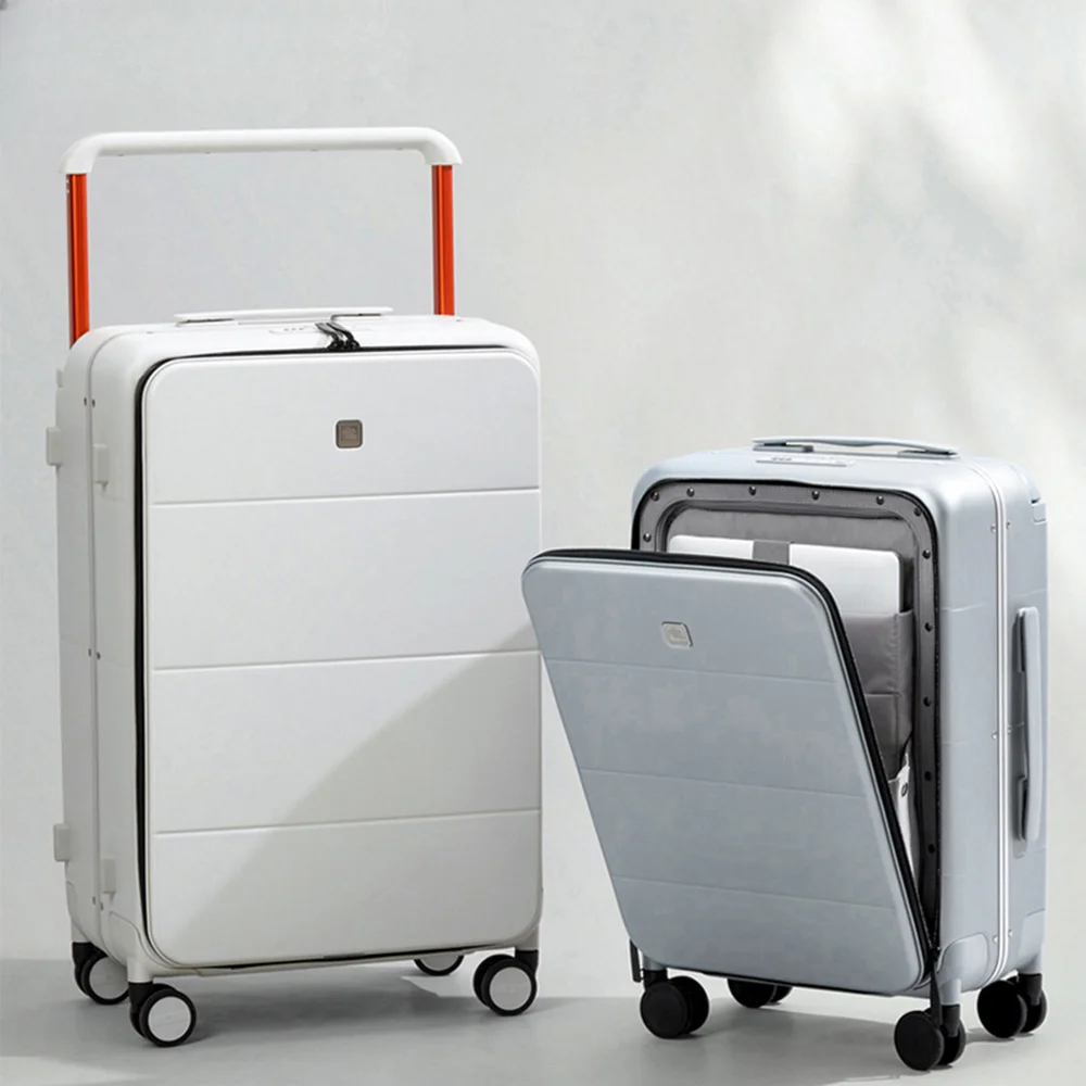 frame valise spinner trolley suitcases set travel vintage luggage bag multifunctional PC suitcase luggage