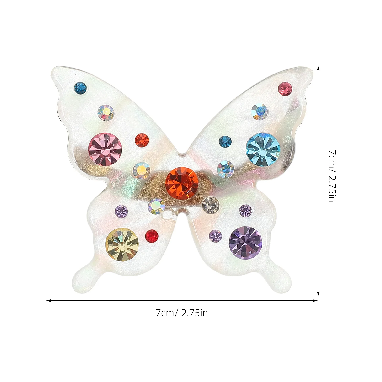 Butterfly Ties Colorful Elastic Scrunchies For Kids Toddlers Girls Soft Ponytail Holders Cute Hair Accessories Expandable