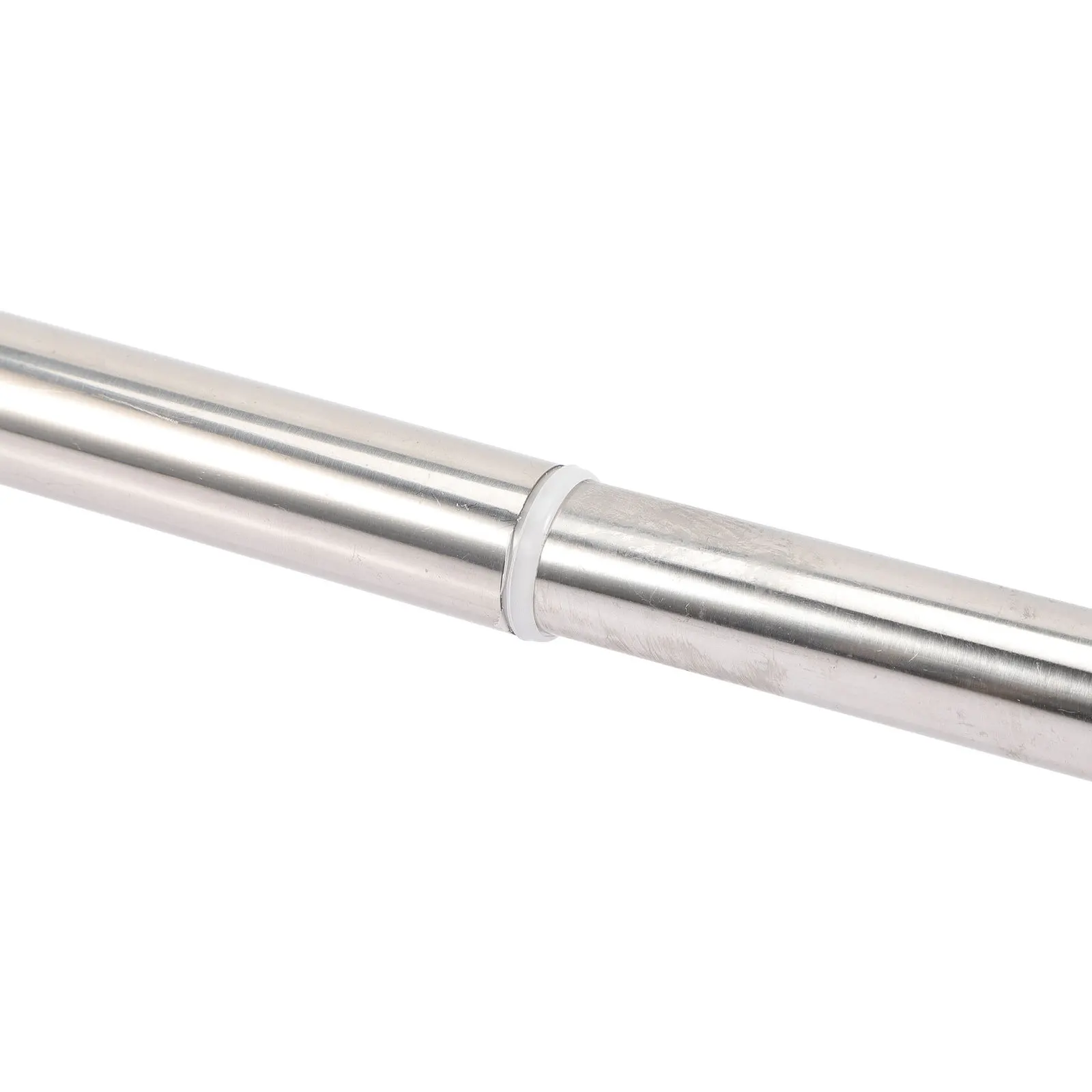 

Spring Tension Curtain Rod Adjustable Telescoping Shower Curtain Rod Expandable Stainless Steel Multipurpose Clothes Drying Pole