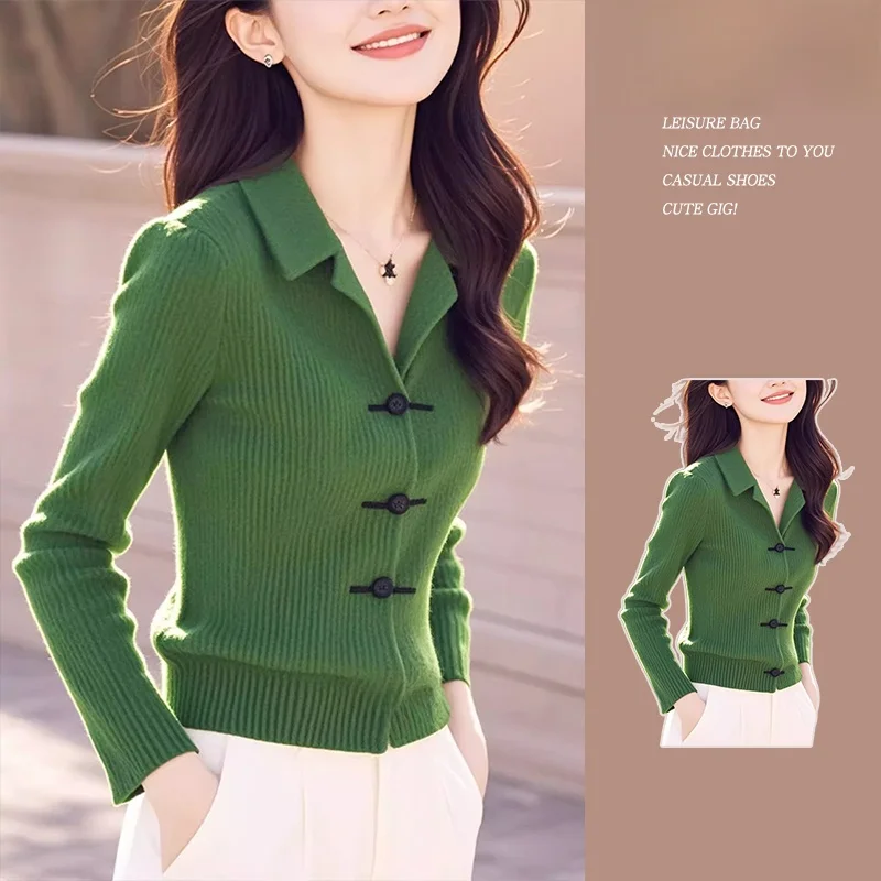 

Осень-зима, уникальный вязаный свитер с воротником, женский облегающий длинный свитер, основа irt Design Sense, верхняя одежда для внутренней одежды