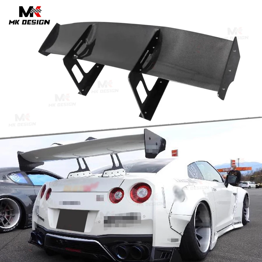 

Carbon Fiber Rear Wing Trunk Spoiler for Nissan GTR R35 2008-2020 Rear Trunk Lip Spoiler GT Wing Car Accessories