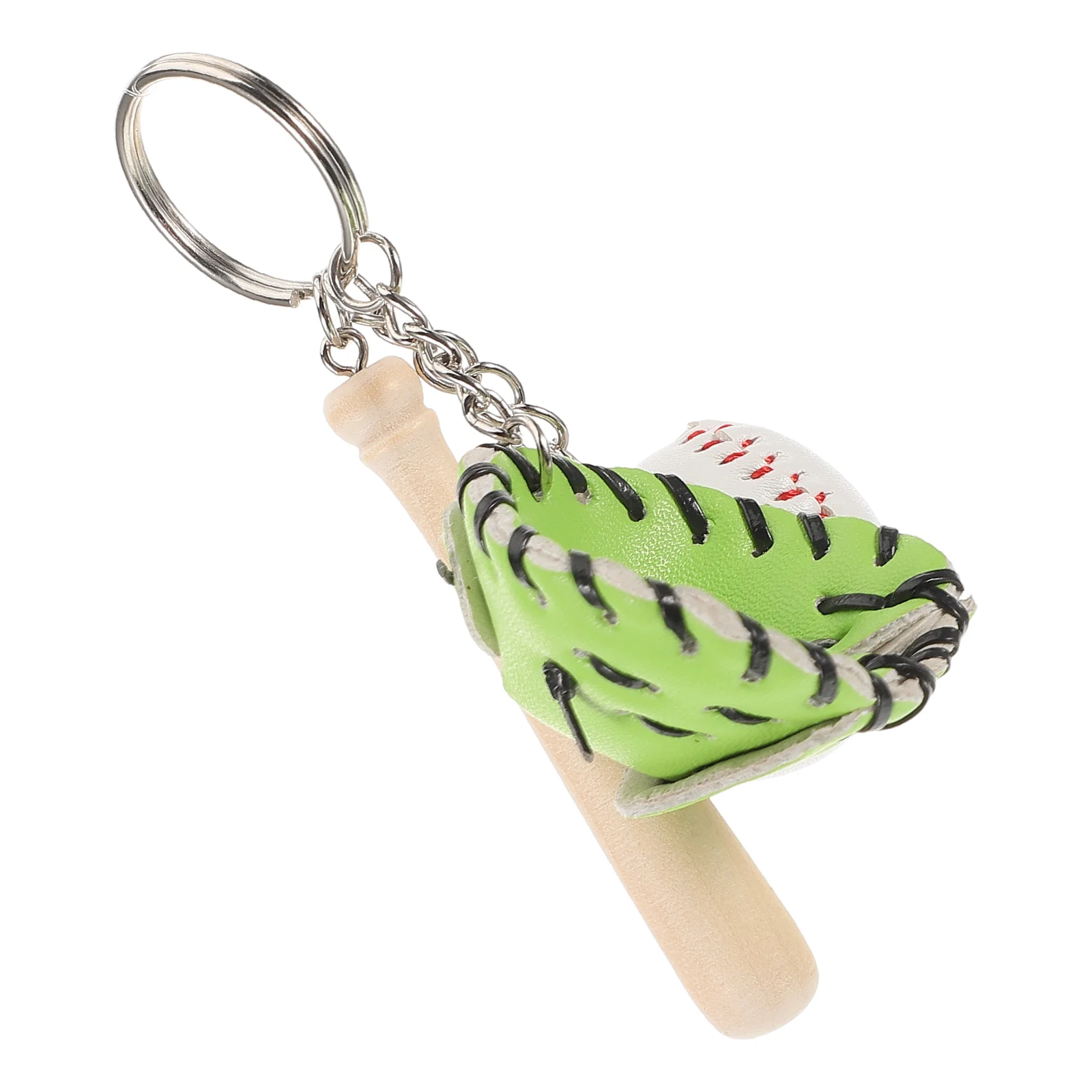 

Baseball Keychain Sport Girly Bulk Cute Backpack Keychains Ring Bag Decor Pendant Women