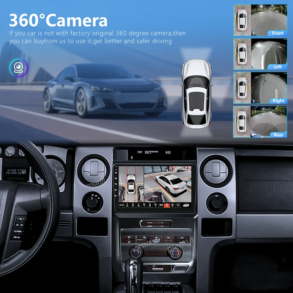 أندرويد 15 لفورد F150 P415 رابتور 2008 - 2014 E53 X5 M5 وحدة رأس ستيريو مشغل Autoradio Carplay راديو السيارات الوسائط المتعددة