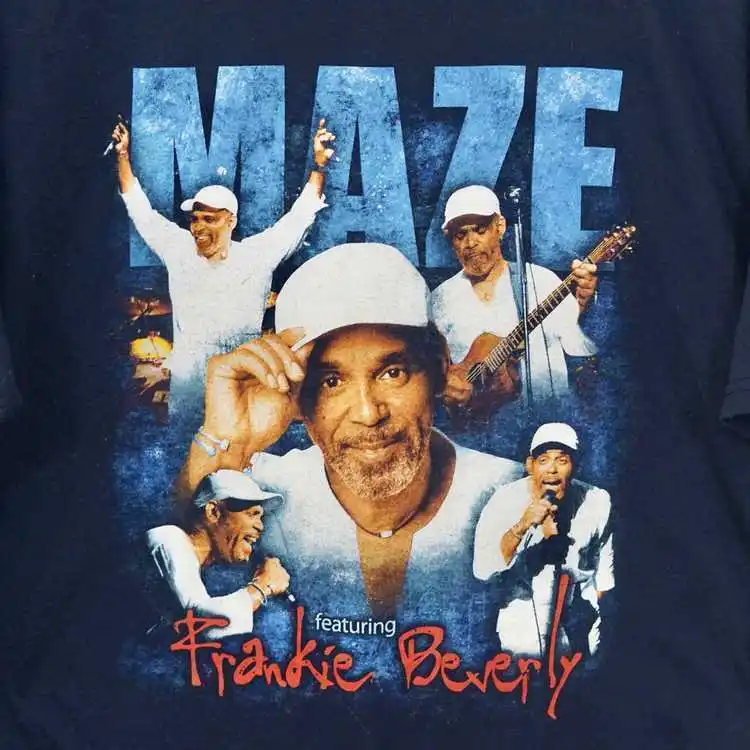 Maze Featuring Frankie Beverly T Shirt For Fan Black All Size