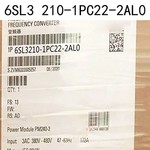 1PCW New in box 6SL3210-1PC22-2AL0 Power 6SL3 210-1PC22-2AL0 Module