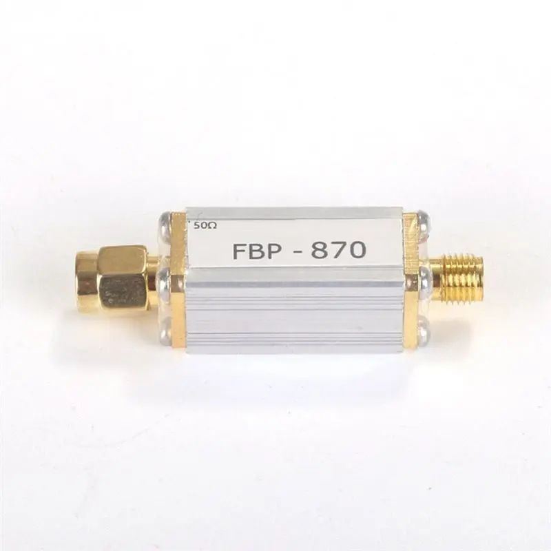 NEW HOT In Stock-FBP-870 870Mhz Bandpass Filter 825-920Mhz 3Db Bandwidth 10W High-Rejection SMA For RFID/GSM Test System