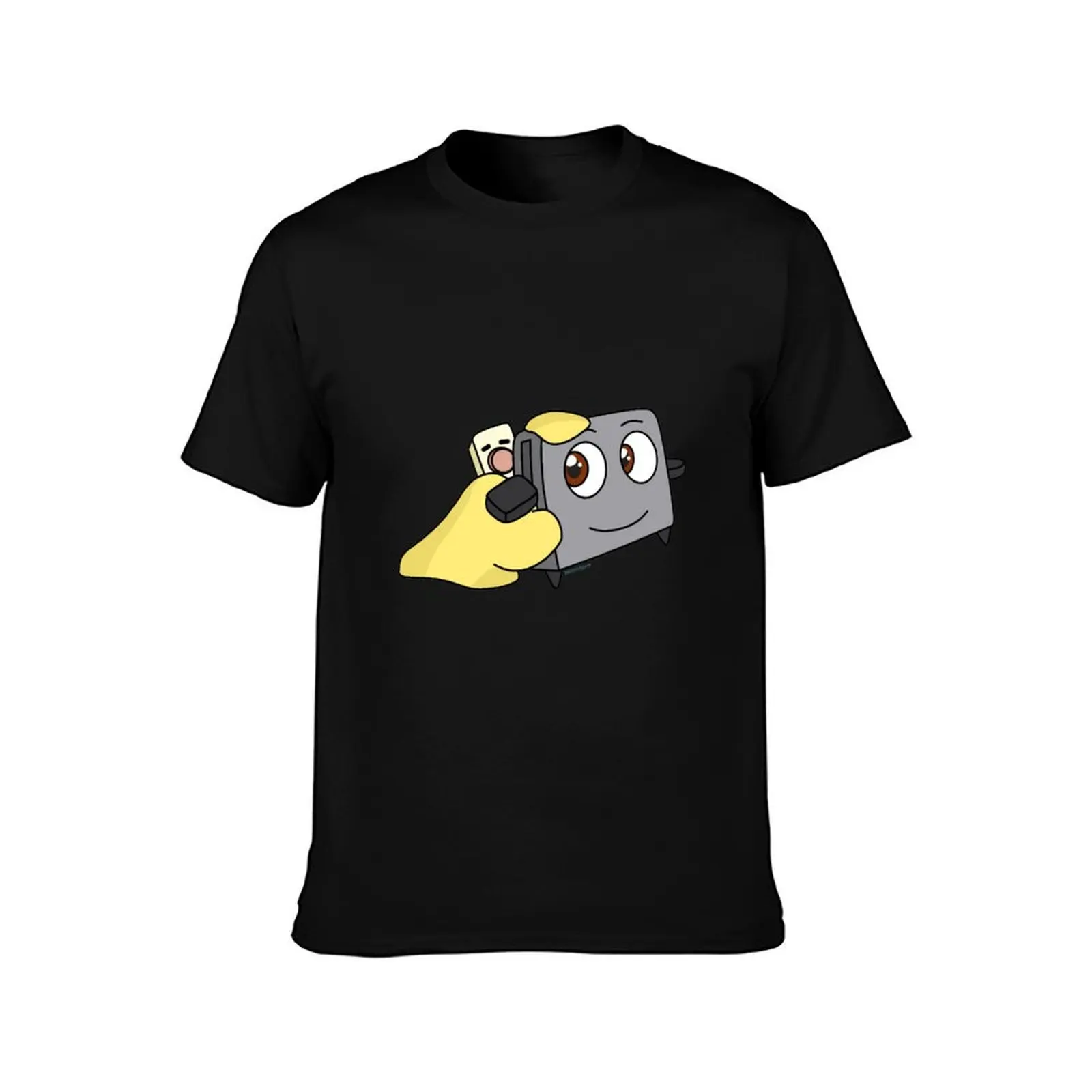 Blanky and Toaster T-Shirt Active Wear Sports for Men T-Shirt