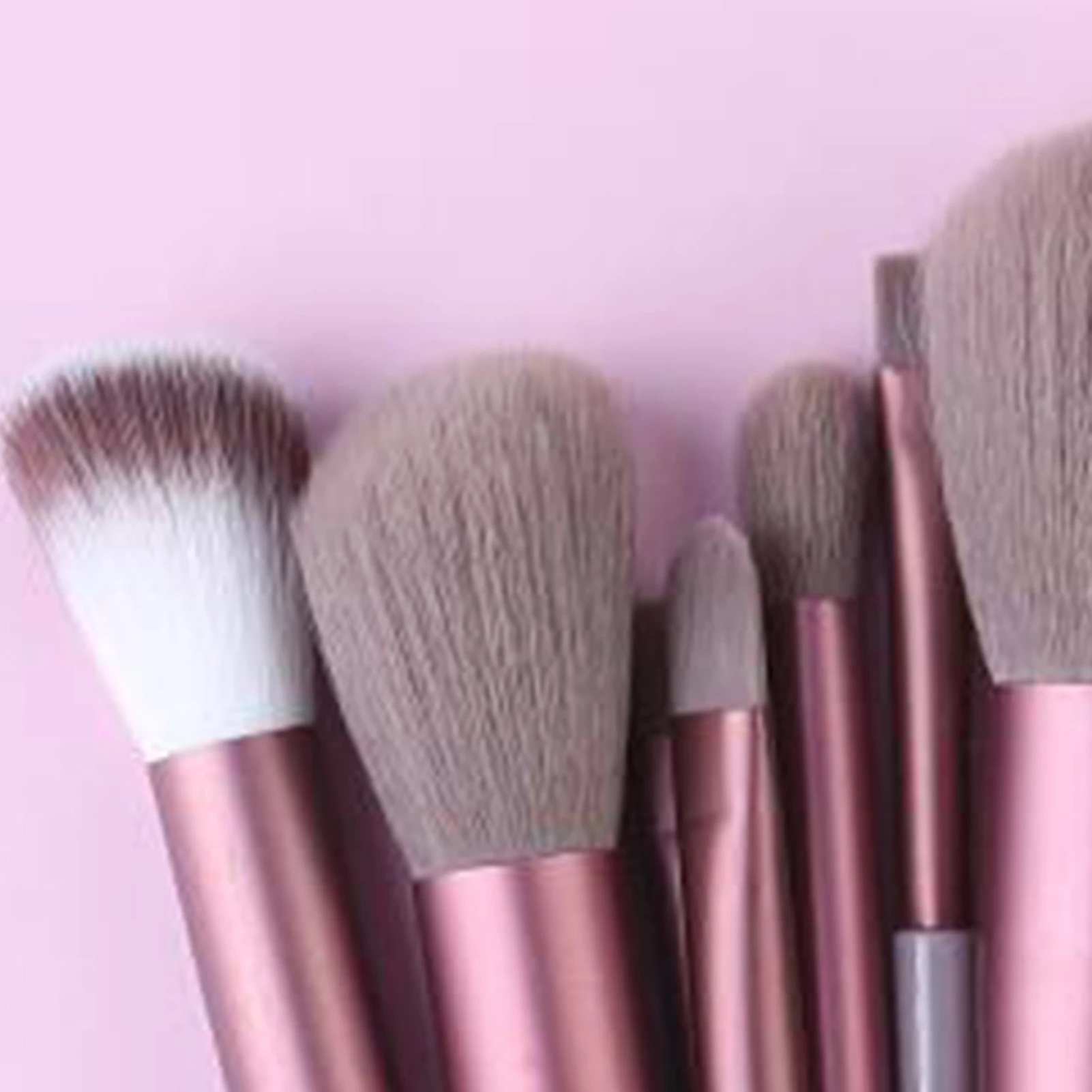 Soft Fluffy Maquiagem Brushes Set, cosméticos, Fundação, Blush, pó, sombra, Kabuki, mistura, ferramenta de beleza, 13pcs