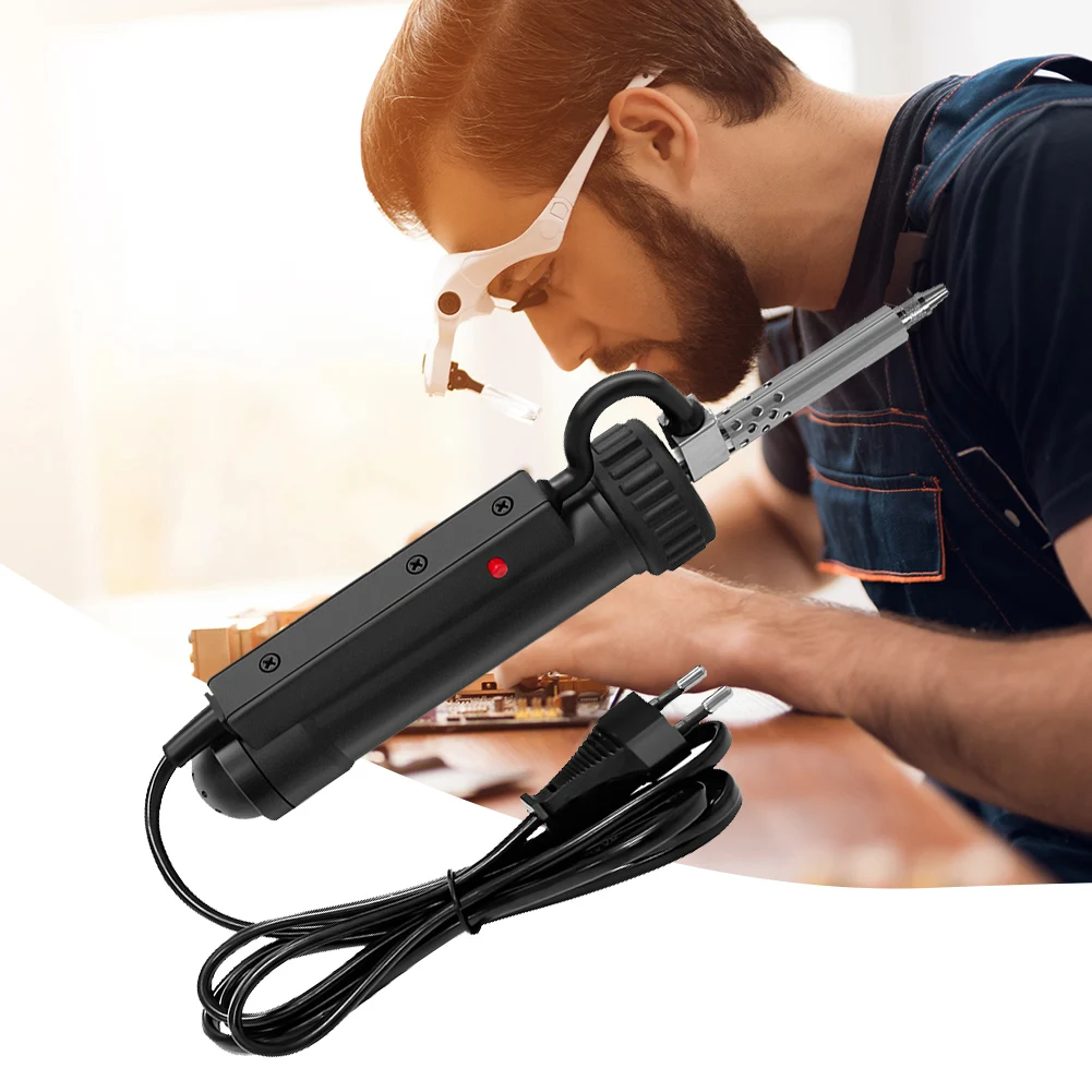 

Портативный инструмент для отпайки из пластика и нержавеющей стали с вилкой стандарта ЕС для сборки печатных плат и чипов