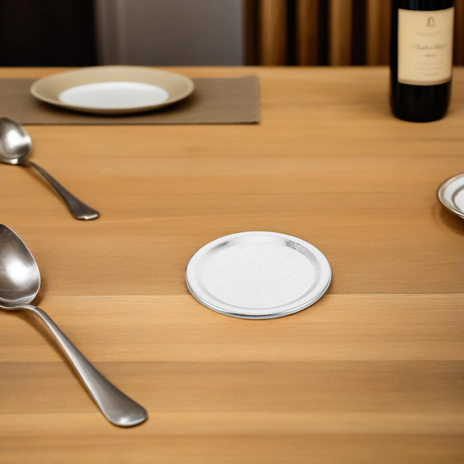 

50Pcs Mason Jar Split Lids Tinplate Canning Lid Airtight Seal Metal Caps Replacement for 86Mm Glass Bottles Storage and