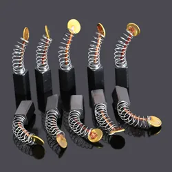 10pcs/5 Pairs 5x5x9mm Mini Drill Electric Grinder Replacement Carbon Brushes Spare Parts for Electric Motors Dremel Rotary Tool