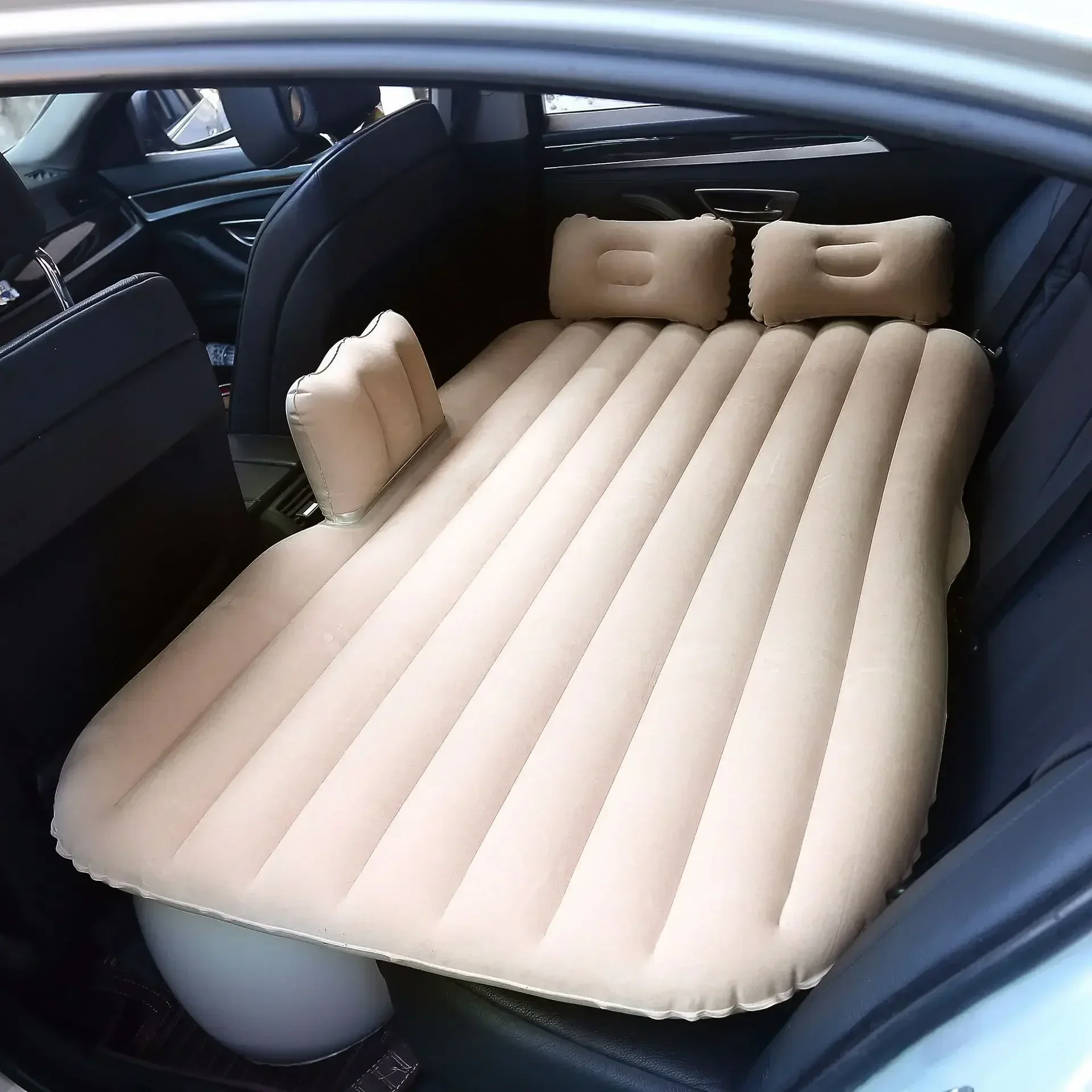 

Car Travel Bed Automotive Air Inflatable Mattress Camping Sofa Rear Seat Rest Cushion Sleeping Pad Universal inflable coche