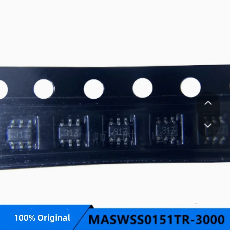 5PCS 100% New MASWSS0151TR-3000 31* SOT363 Brand New Original Chips ic