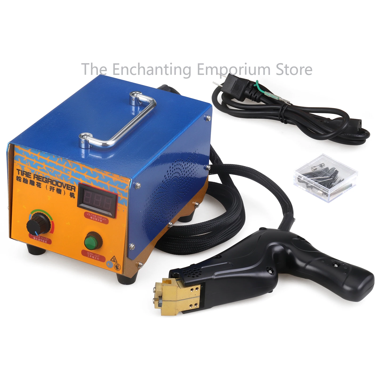 1000W Digital Tire Regroover Car Tire Rubber Tyres Regrooving Tool Blade Iron Tire Regroover Electric Cutting Machine