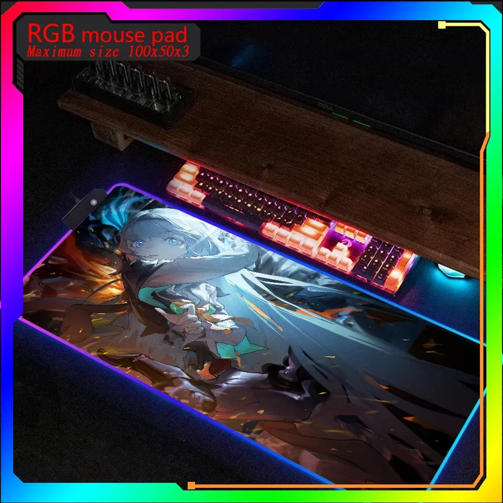 Clavier rétro4.2 pour ordinateur portable Honkai Star Rail Firefly, impression HD, Best SlessMouse Sub, RVB, média Steelseries, DeskSub Mause Sub