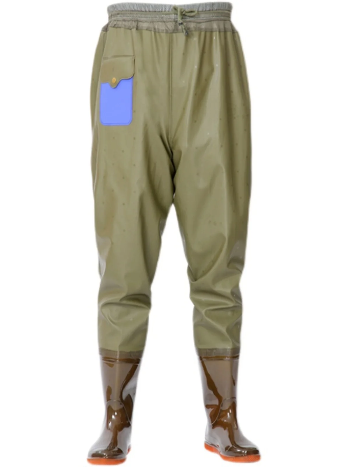 

Thiened Водонепроницаемые комбинезоны от дождя Fiing Water Entry oes Противоизносные мягкие дождевые брюки f-длины Молодежные мужские Fo...