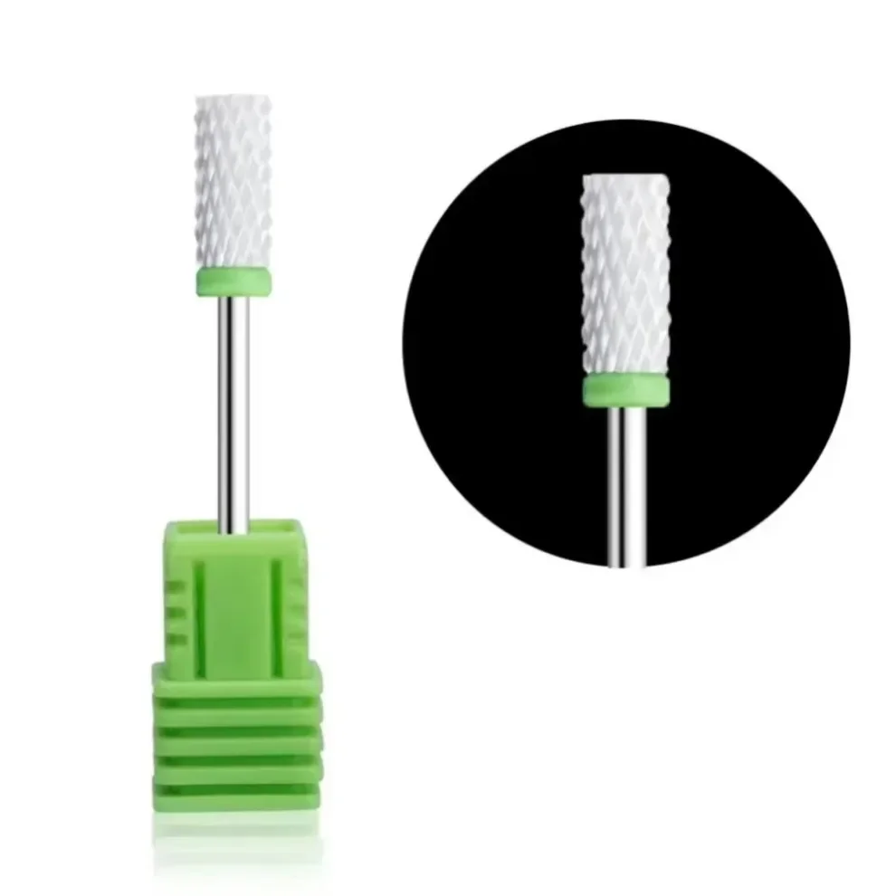 1 pièces fraise en céramique forets à ongles forets de manucure électriques pédicure moulin Bits Machine fichiers accessoires d'art des ongles outil