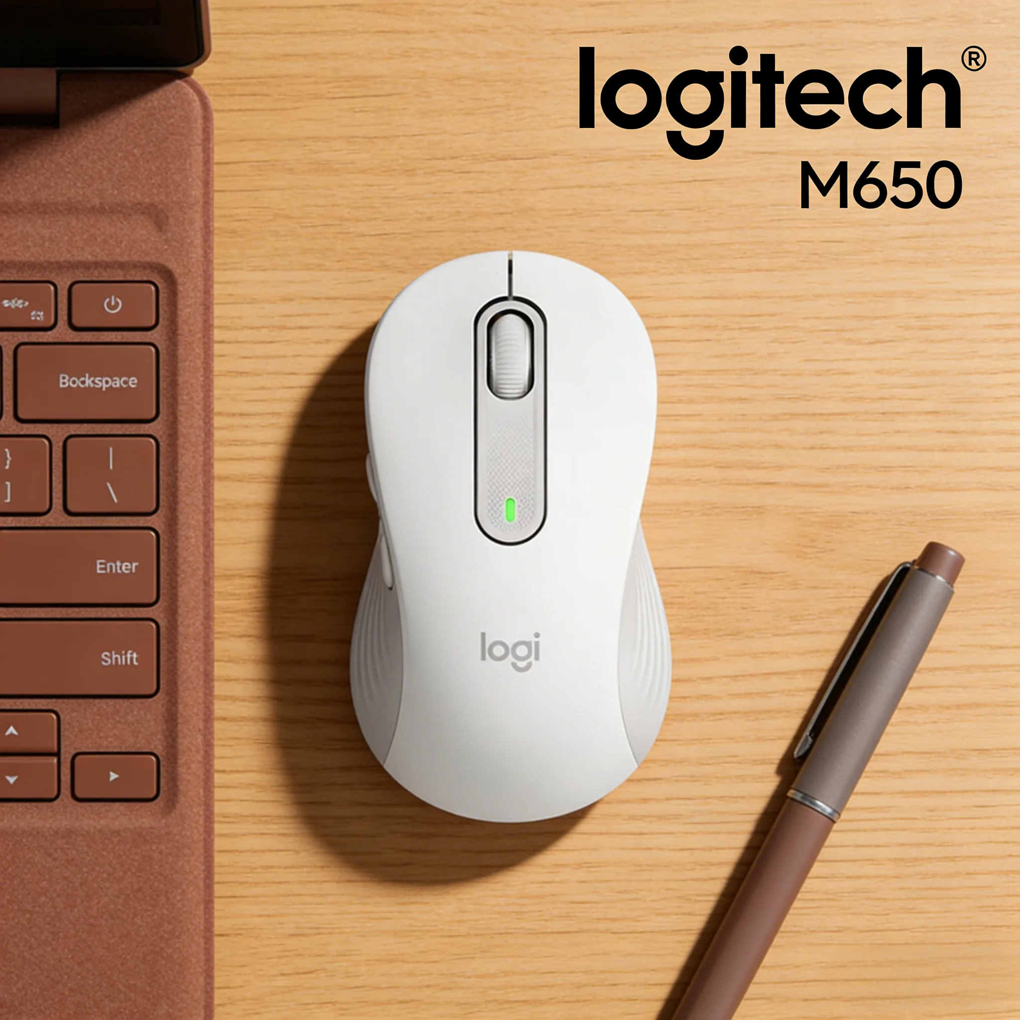 

Беспроводная офисная мышь Logitech M650/M650L - радиус действия 10 м для систем горячей замены рабочих мест