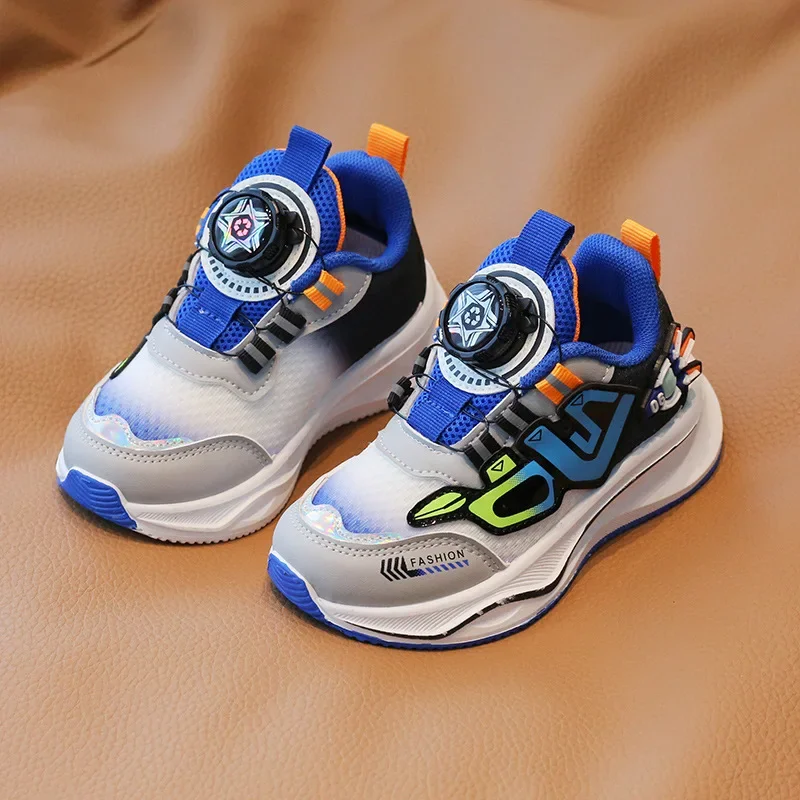 أطفال أحذية رياضية كاجوال شبكة تنفس الأولاد في الهواء الطلق احذية الجري عدم الانزلاق لينة وحيد الفتيات الأطفال أحذية رياضية موضة ملونة #4
