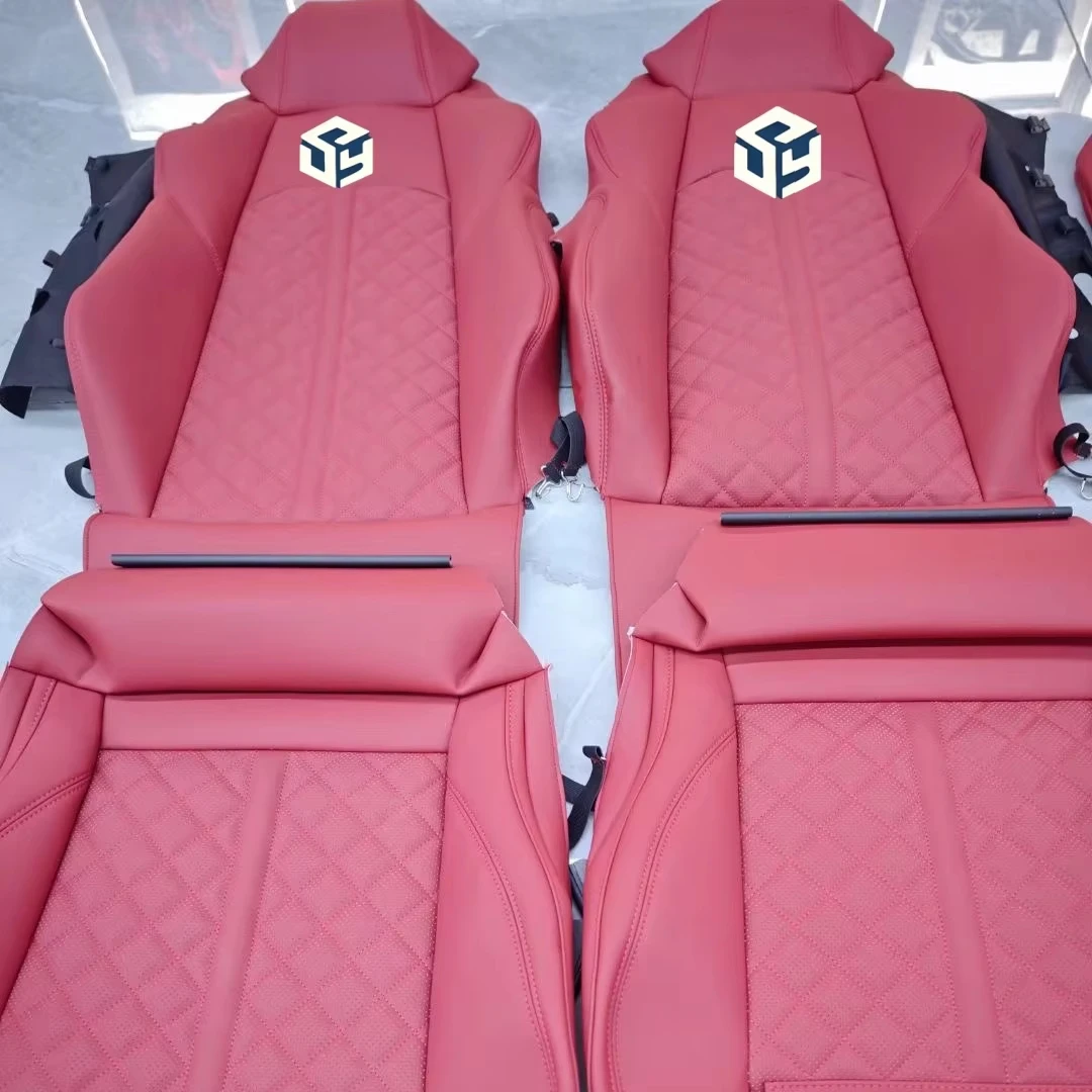 

Wholesale Nappa Leather Seat Cushions with Full Coverage Five Seat Full Leather Car Four Season Universal Leather Seat Covers