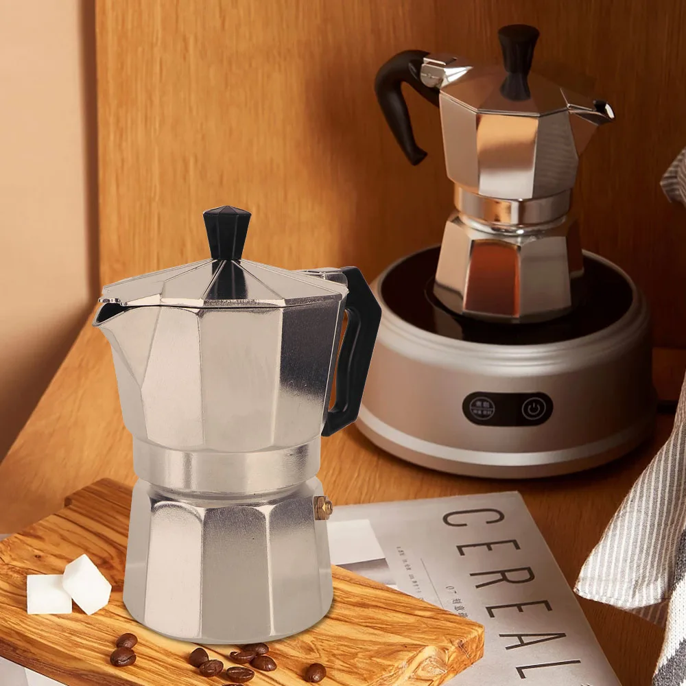 

New Filter Glass Espresso Coffee Maker Portable Cafe Press Machine Barista Tools Kitchen Supplies Moka Pots Coffee Pot