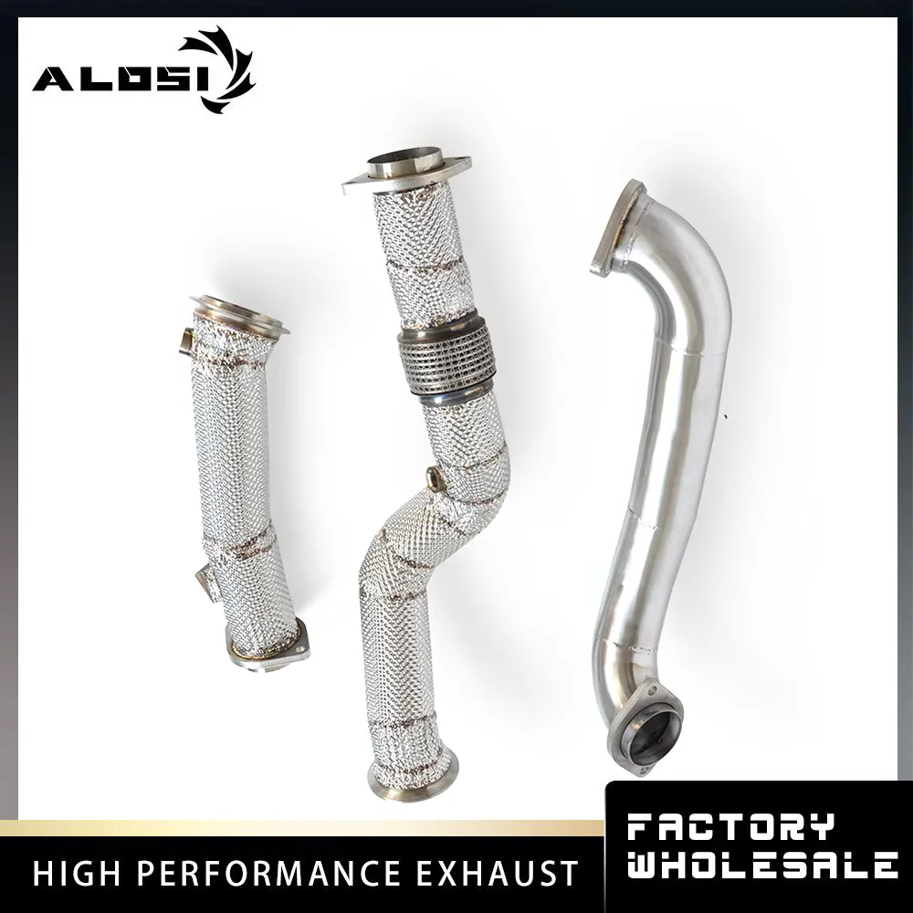 

Exhaust Down Pipe For BMW M3/M4 G80/G82 3.0T 2019-2023 High Performance Exhaust Modification Perfect Installation