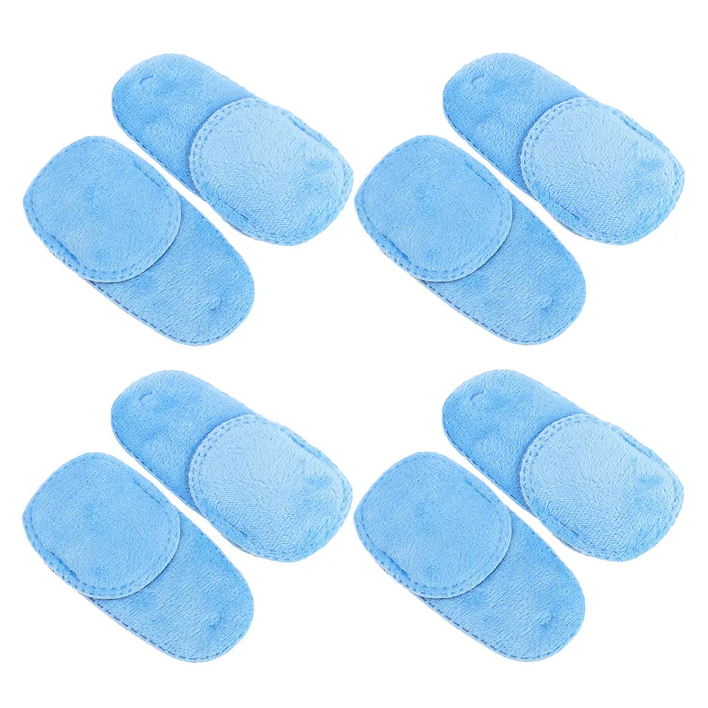 

8 шт. детских пластырей для глаз для лечения амблиопии и косоглазия, из мягкой, приятной для кожи ткани, многоразовые, для защиты глаз у детей, левая сторона