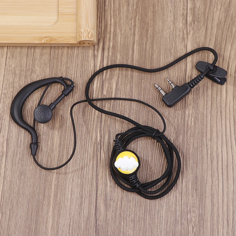 Headset Ham Radio Earphone Walkie Talkie Headphone K Port Earpiece 5R Intercom K Head Universal Earphone Air Duct