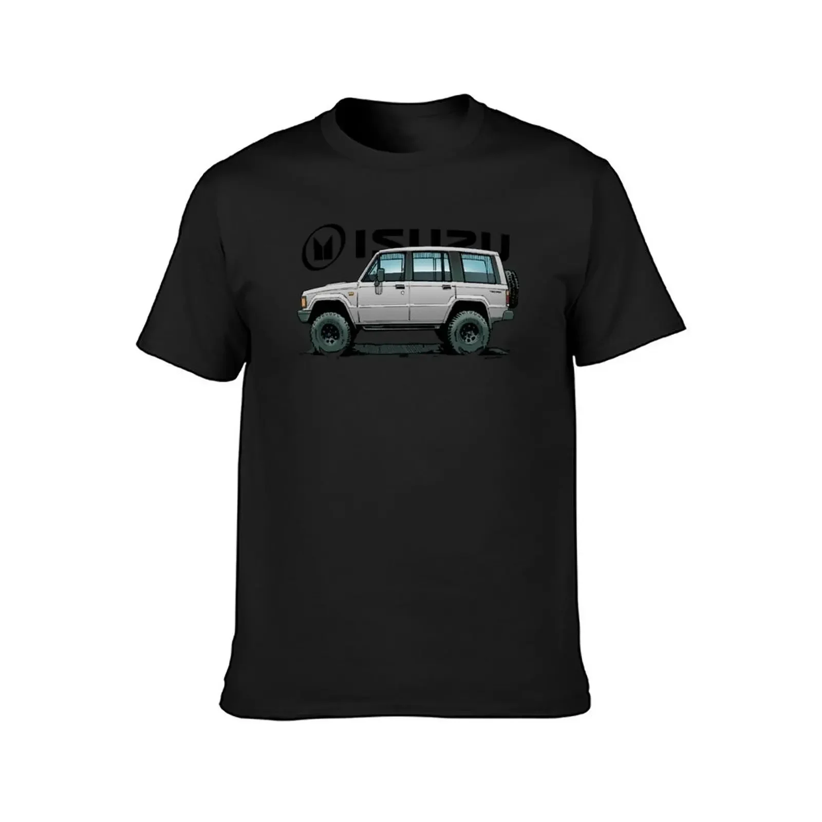 Isuzu Trooper - 4dr GEN 1  Silver TShirt boys animal print funnys mens  t shirts