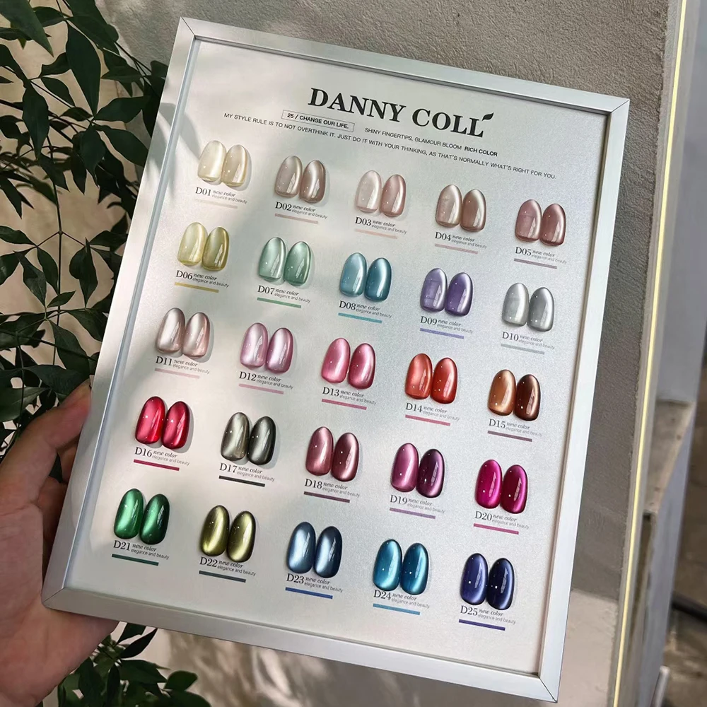 New Arrival 9D Magnetic Cat Eye Gel Nail Polish Set 25 Colors Nail UV Gel Varnish Soak Off Gelpolish Nail Art Lacque Primer 15ml